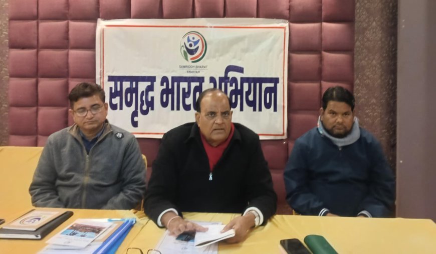 भरतपुर के विकास को लगेंगे पंख;  सड़क, रेलवे एवं हवाई कनेक्टिविटी से बढ़ेंगी विकास की असीम संभावनाएं — सीताराम गुप्ता