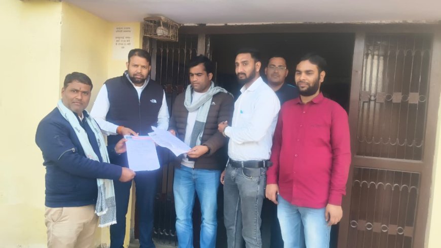 उपखंड अधिकारी के नाम सोपा ज्ञापन 26 जनवरी को झांकी प्रदर्शन की मांग