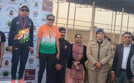 रायपुरिया अंता (बारां) की मुस्कान ने बढ़ाया प्रदेश का मान, स्टेट पैरा एथलेटिक्स में दो स्वर्ण पदक जीतकर नेशनल के लिए किया क्वालीफाई