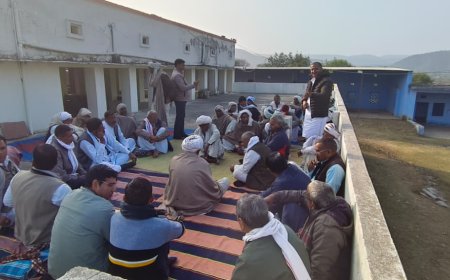 बीधोता में आदिवासी मीना समाज सामूहिक विवाह सम्मेलन की तैयारियों को लेकर बैठक आयोजित हुई