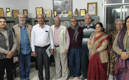 अखिल भारतीय साहित्य परिषद, भीलवाड़ा महानगर कार्यकारिणी की बैठक संपन्न