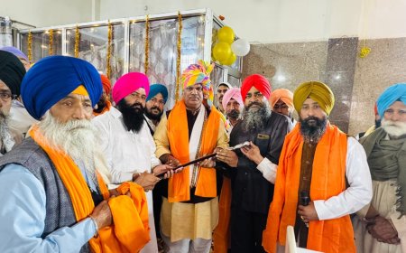 राष्ट्र-सेवा ही परम धर्म, देश के लिए सर्वस्व न्योछावर करने की प्रेरणा देता है गुरु गोबिंद सिंह जी का जीवन - बेढ़म