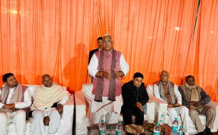 बृज नगर को प्रदेश में आदर्श विधान सभा क्षेत्र बनाना हमारा संकल्प - जवाहर सिंह बेढम