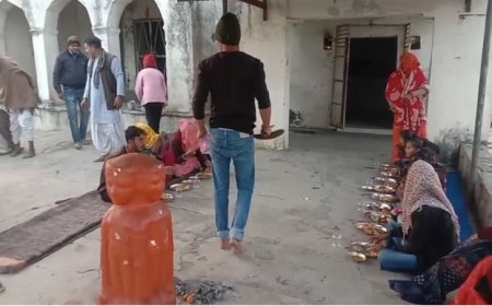 प्राचीन भैरु बाबा मंदिर में पौष बड़े की पंगत प्रसादी का भव्य आयोजन