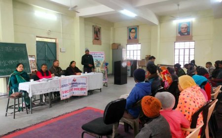 पीएमश्री राजकीय उच्च माध्यमिक विद्यालय बापूनगर में एसएमसी–एसडीएमसी सदस्यों का दो दिवसीय प्रशिक्षण शिविर संपन्न