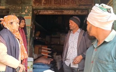 लवाण में यूरिया खाद की कालाबाजारी, टीम को देख विक्रेताओं के होश उडे; पीओएस मशीन व गोदाम की जांच कराने से इंकार