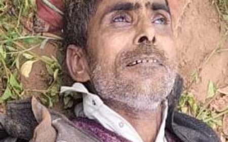 अज्ञात वाहन की टक्कर से पैंतालीस वर्षीय व्यक्ति की हुई मौत