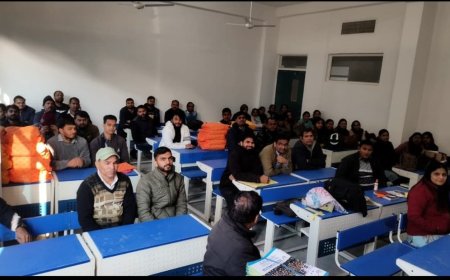 ईपी. के टैलेंट सर्च एग्जाम की तैयारी पूर्ण, 11 जनवरी  को 11 बजे तक भी स्कूल आकर कर सकते है आवेदन