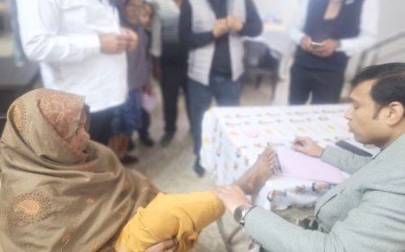 निशुल्क घुटना रोग चिकित्सा परामर्श शिविर आयोजित