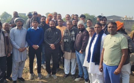 गोविन्दगढ़ में भाजपा कार्यकर्ताओं ने मनाया सोमनाथ स्वाभिमान पर्व: रामगढ़ विधायक ने बताया सोमनाथ मंदिर का इतिहास, हनुमान मंदिर में पूजा-अर्चना की