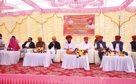 क्षेत्र में अच्छी स्वास्थ्य सुविधाएं  दिलवाना हमारी प्राथमिकता:- राज्यमंत्री देवासी