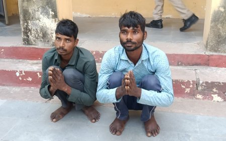 तखतगढ़ पुलिस की कार्रवाई: 'अंतर्राज्यीय कालिख गैंग' का पर्दाफाश, दो शातिर नकबजन दबोचे,दो दर्जन से अधिक वारदातें कबूलीं