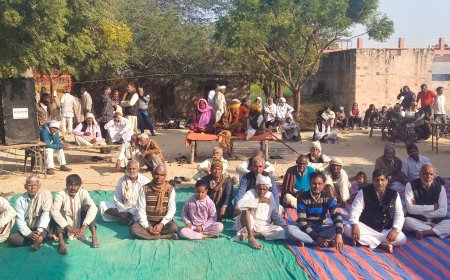 मौजपुर में हुआ भजन जिकड़ी का आयोजन