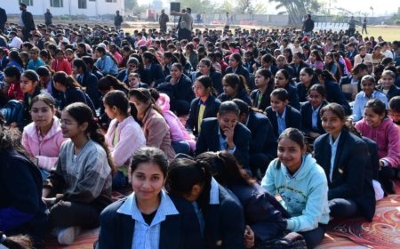 इंजीनियर्स पॉइंट स्कूल के टैलेंट सर्च एग्जाम में परीक्षार्थियों में दिखा नया जोश, परिणाम 18 जनवरी को होंगे घोषित