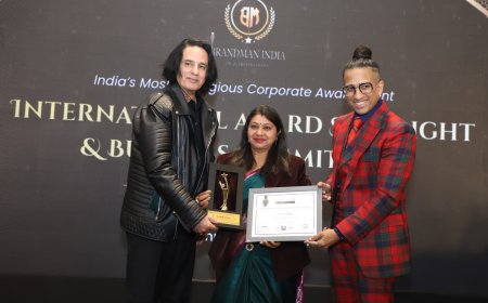 कुसुम गुप्ता को मिला  अंतर्राष्ट्रीय खाद्य उद्योग उत्कृष्ट अवार्ड