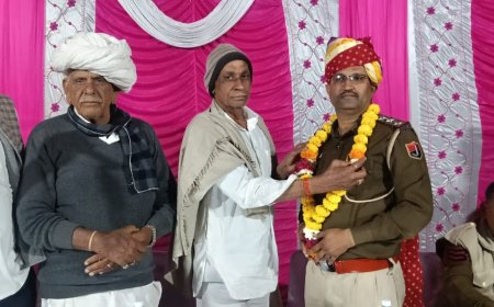 पावा में गूंजा 'खाकी' का सम्मान: 7 मंदिरों में चोरी का पर्दाफाश करने वाली पुलिस टीम का भव्य अभिनंदन