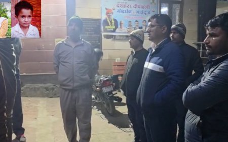 स्टीयरिंग फेल होने से अनियंत्रित होकर पलटा ट्रैक्टर; हादसे में दादा और 6 वर्षीय पोते की दर्दनाक मौत