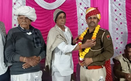 पावा में पुलिस का हौसला अफजाही कर किया बहुमान