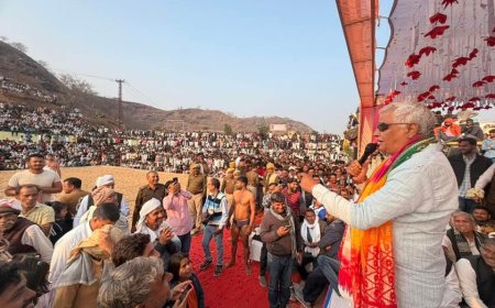 डॉ. किरोडीलाल मीणा ने सालिमपुर ग्राम मे आयोजित कुश्ती दंगल में विजेता पहलवान को किया पुरुष्कृत 