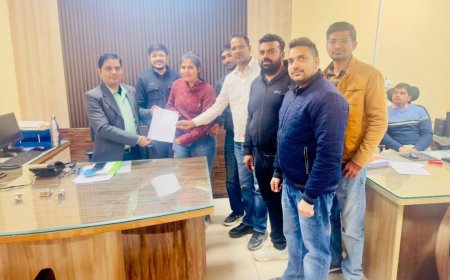 राजस्थान फार्मासिस्ट कर्मचारी संघ (एकीकृत) द्वारा फार्मासिस्ट के नए पदों के सृजन हेतु ज्ञापन