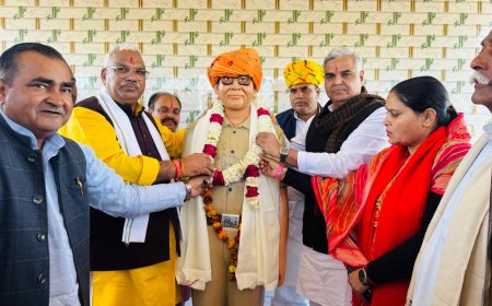 शहीद डालचंद गुर्जर की प्रतिमा का अनावरण, देशभक्ति और बलिदान को किया नमन