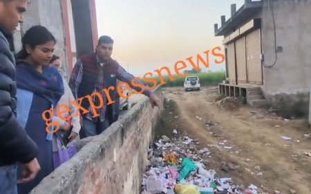 गोविंदगढ़ मे औचक निरीक्षण से मचा हड़कंप: जिला कलेक्टर ने जांची फाइलें, वीसी रूम में बिजली बैकअप न होने और भवन के पास गंदगी मिलने पर जताई नाराजगी