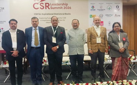 17वीं इंडिया सीएसआर लीडरशिप समिट हुई आयोजित; आकांक्षी जिलों व ब्लॉकों के समग्र विकास में सीएसआर बने सहभागी- सीताराम गुप्ता