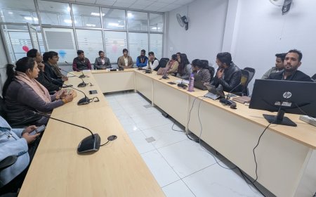 आई-स्टार्ट नेस्ट भरतपुर में राष्ट्रीय स्टार्टअप दिवस का आयोजन युवाओं को उद्यमिता के प्रति किया प्रेरित