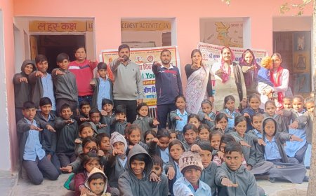 युवाओं को नशे से दूर रहने के लिए किया प्रेरित; नशा नाश की जड़ - शर्मा