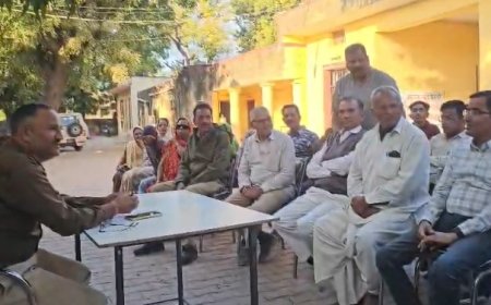 सीएलजी बैठक में सुरक्षा, यातायात और सीसीटीवी व्यवस्था पर मंथन;  ग्रामीण प्रतिनिधियों की अनुपस्थिति बनी चर्चा का विषय