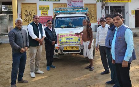 कठूमर समिति ने अपना घर आश्रम बझेरा को भेजी खाद्य सामग्री