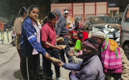 समाज की अंतिम पंक्ति के लोगों के चेहरों पर मुस्कान बनकर उतरा एक जन्मदिन