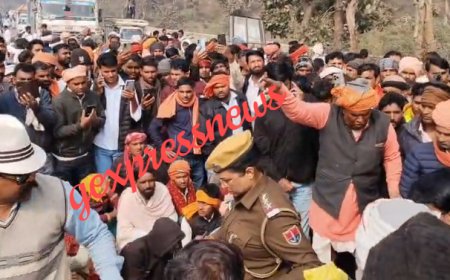 जुगाड़ पलटा सवार बुजुर्ग की मौत करीब आधा दर्जन से अधिक घायल, जयपुर रोड पर शव रखकर किया जाम; समझाइश कर खुलवाया