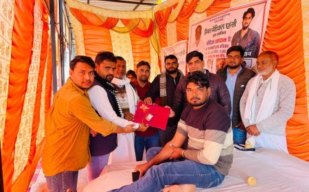 मौजपुर: जैमल खान की यादगार में हुआ रक्तदान शिविर का आयोजन