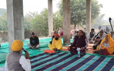 श्री गोविंद देव परोपकारी ट्रस्ट के तत्वाधान में आयोजित योग सत्र