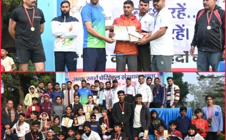 रर्नस चैरिटेबल संस्थान व एफसी अकैडमी के सयुंक्त तत्वधान में द सोल्जर रन एक दौड़ शहीदों के नाम का किया आयोजन