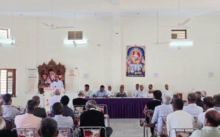 श्री विश्वकर्मा सुथार (वंश) समाज संस्थान की आम सभा की बैठक संपन्न