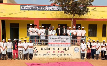 मानक क्लब नूरपुर की पहल: दीवारों पर चित्र, उपभोक्ता सुरक्षा का दिया संदेश