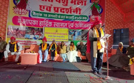 बसंत पशु मेला एवं प्रदर्शनी में क्षेत्रीय कवि सम्मेलन आयोजित