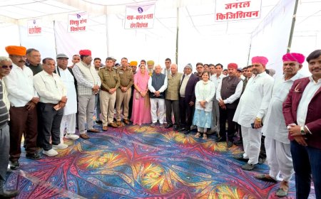 स्व. भंवरी देवी भींचर की प्रथम पुण्यतिथि पर विशाल निःशुल्क चिकित्सा शिविर हुआ आयोजित, 2158 ओपीडी कर दवाइयां वितरित की