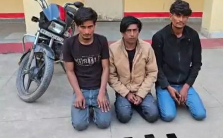 साइबर ठग गैंग का पर्दाफाश:3 बदमाश गिरफ्तार; सस्ते पशु, कपड़े और गाड़ियां बेचने का देते थे झांसा