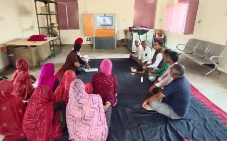 मुख्यमंत्री के लाइव पंचायत से जुड़ी महत्वपूर्ण जानकारी दी ग्राम पंचायत कोसेलाव विकास अधिकारी भगवंत सिंह राठौड़ ने दी