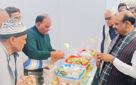 सवाई माधोपुर के अमरूद महोत्सव में भरतपुर के अमरूद उत्पादक हुए शामिल; वैर के रामेश्वर धाकड़ ने प्राप्त किया द्वितीय स्थान