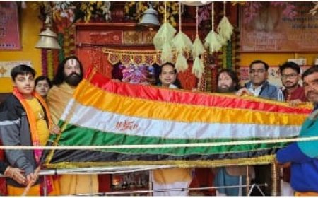 लोहार्गल सूर्य मंदिर में सूर्य सप्तमी महोत्सव का ध्वज पूजन के साथ हुआ आगाज