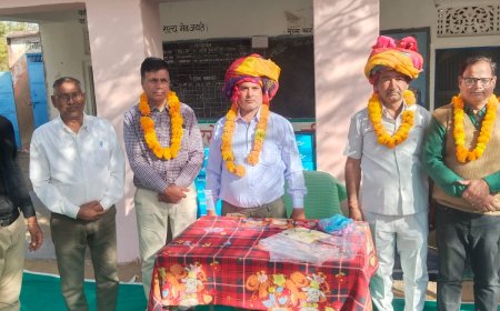 राजकीय प्राथमिक विद्यालय नीमका जोहड़ा (छापोली) में भामाशाह सम्मान समारोह का हुआ आयोजन