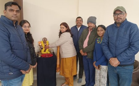 वसंत पंचमी एवं वंदे मातरम@150 के उपलक्ष्य में विविध गतिविधियों का हुआ आयोजन