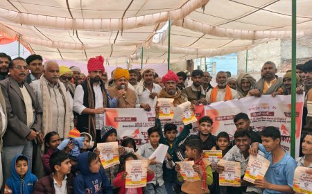 तसई में राजपूत समाज की टीम ने बैठक कर महासंगम में आने का दिया निमंत्रण