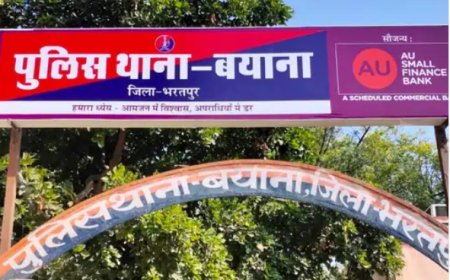 बयाना में विवाहिता की संदिग्ध मौत: घर में फांसी पर लटका मिला शव, छह महीने पहले ही हुई थी शादी; जांच में जुटी पुलिस