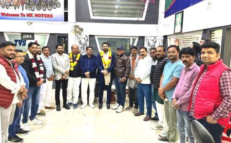 राजस्थान प्रदेश कांग्रेस खेल प्रकोष्ठ के अध्यक्ष अमीन पठान का अंता आगमन पर स्वागत किया स्वागत