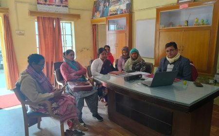 सशक्त आंगनबाड़ी, सुपोषित बचपन को लेकर बाल विकास परियोजना कुम्हेर में प्रेरणा अभियान 2.0 पर कार्य प्रारंभ